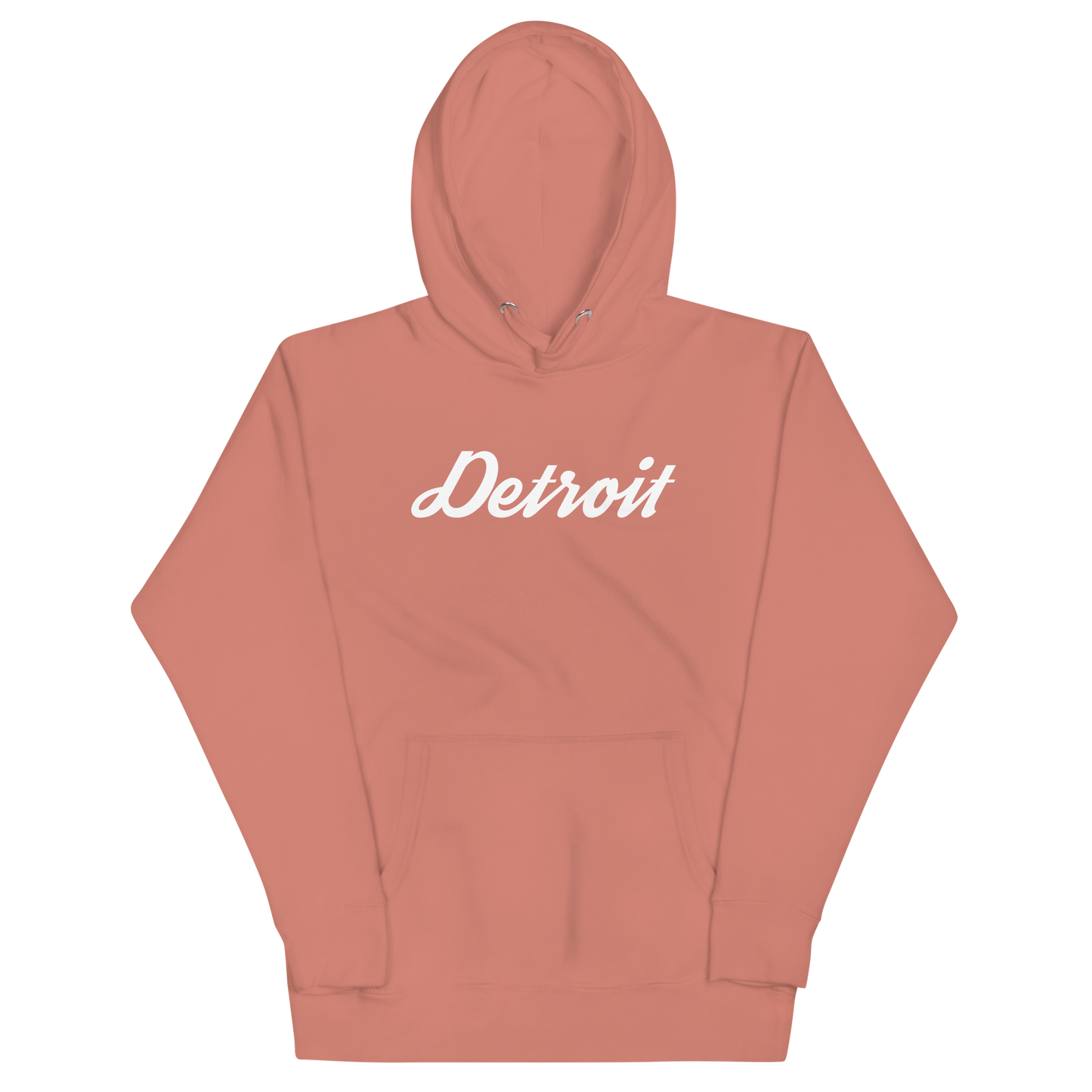 'Detroit' Unisex Premium Hoodie (Script Font)