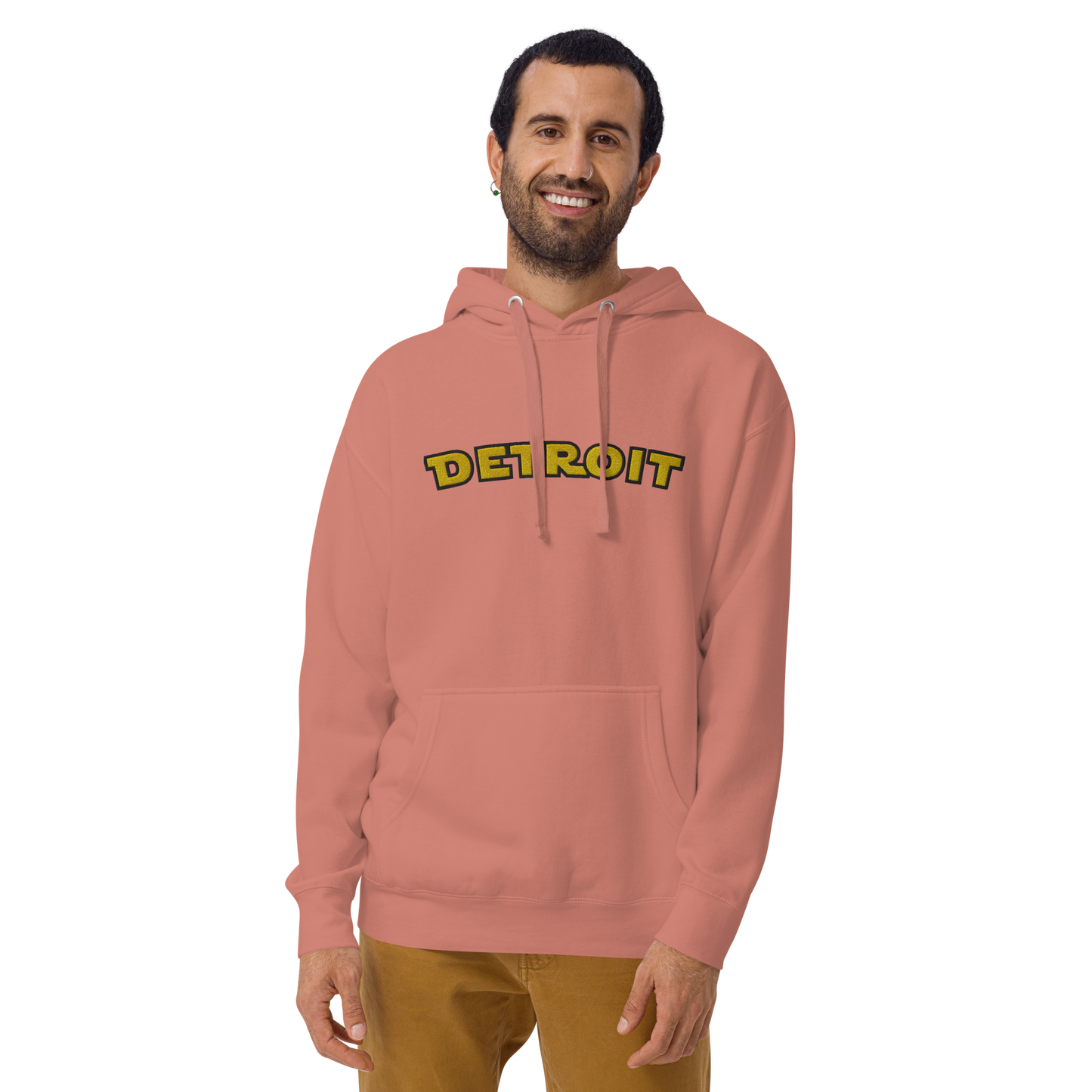 'Detroit' Unisex Premium Hoodie (Epic Sci-Fi Parody) | Embroidered