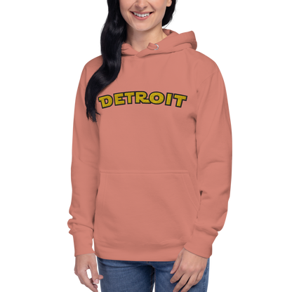 'Detroit' Unisex Premium Hoodie (Epic Sci-Fi Parody) | Embroidered