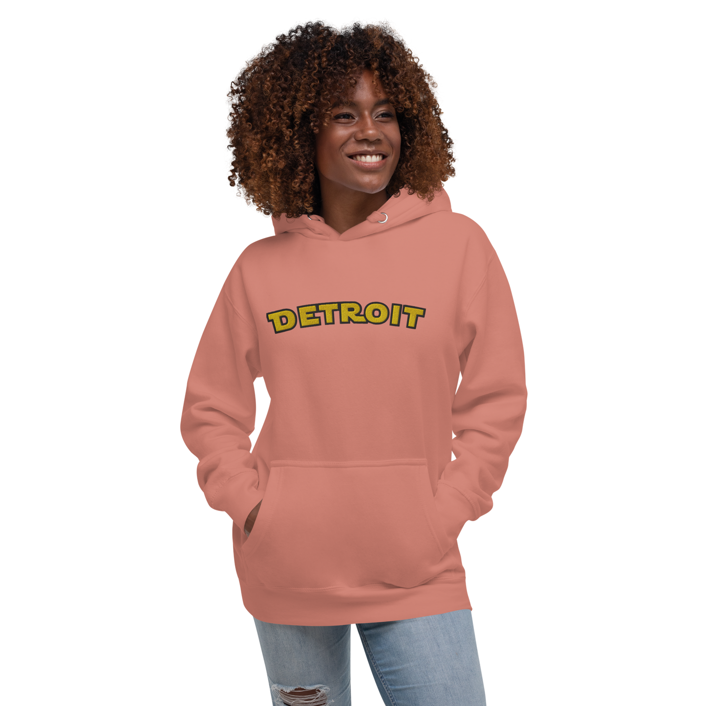 'Detroit' Unisex Premium Hoodie (Epic Sci-Fi Parody) | Embroidered