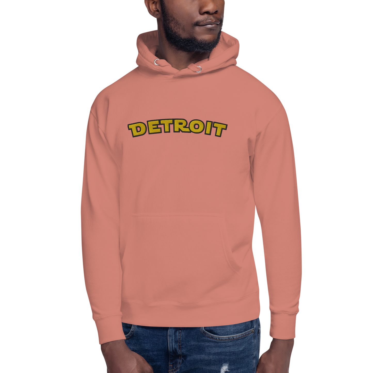 'Detroit' Unisex Premium Hoodie (Epic Sci-Fi Parody) | Embroidered