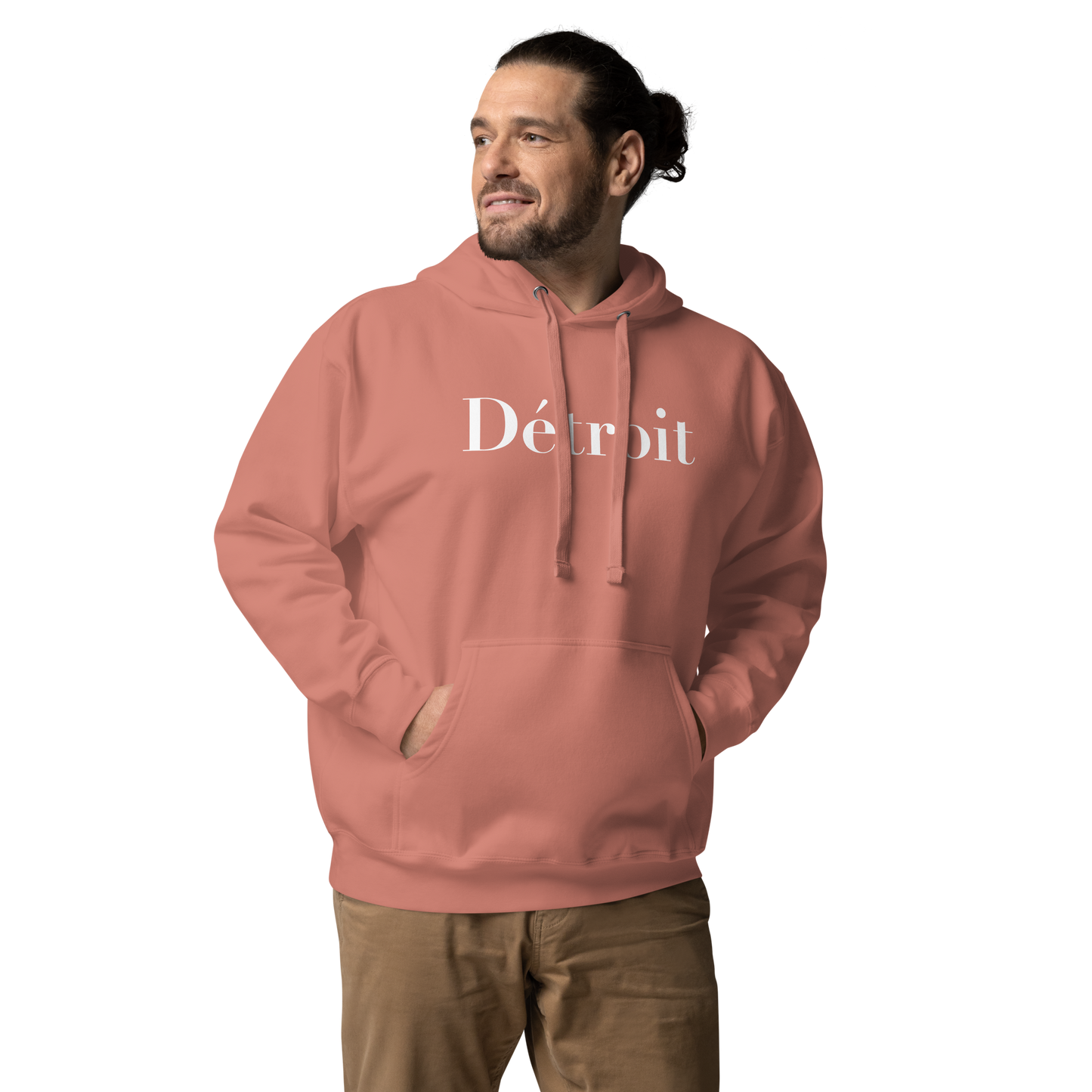 'Détroit' Unisex Premium Hoodie (Didot Font)