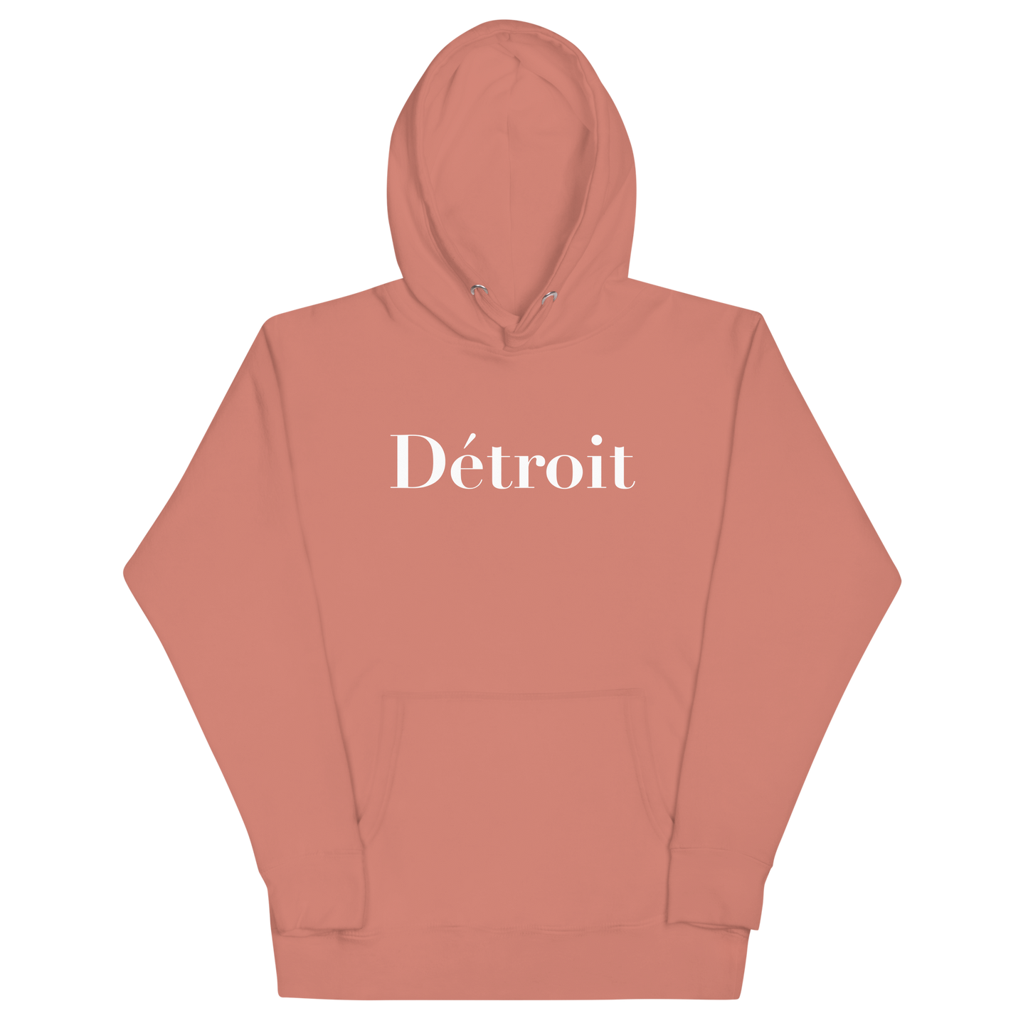 'Détroit' Unisex Premium Hoodie (Didot Font)