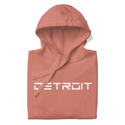 'Detroit' Unisex Premium Hoodie (Electric Font)