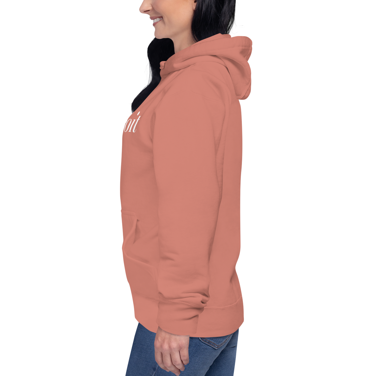 'Détroit' Unisex Premium Hoodie (Didot Font)