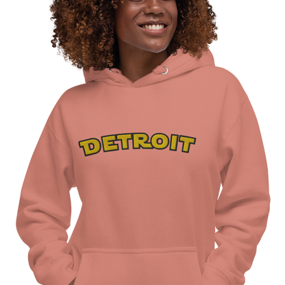 'Detroit' Unisex Premium Hoodie (Epic Sci-Fi Parody) | Embroidered