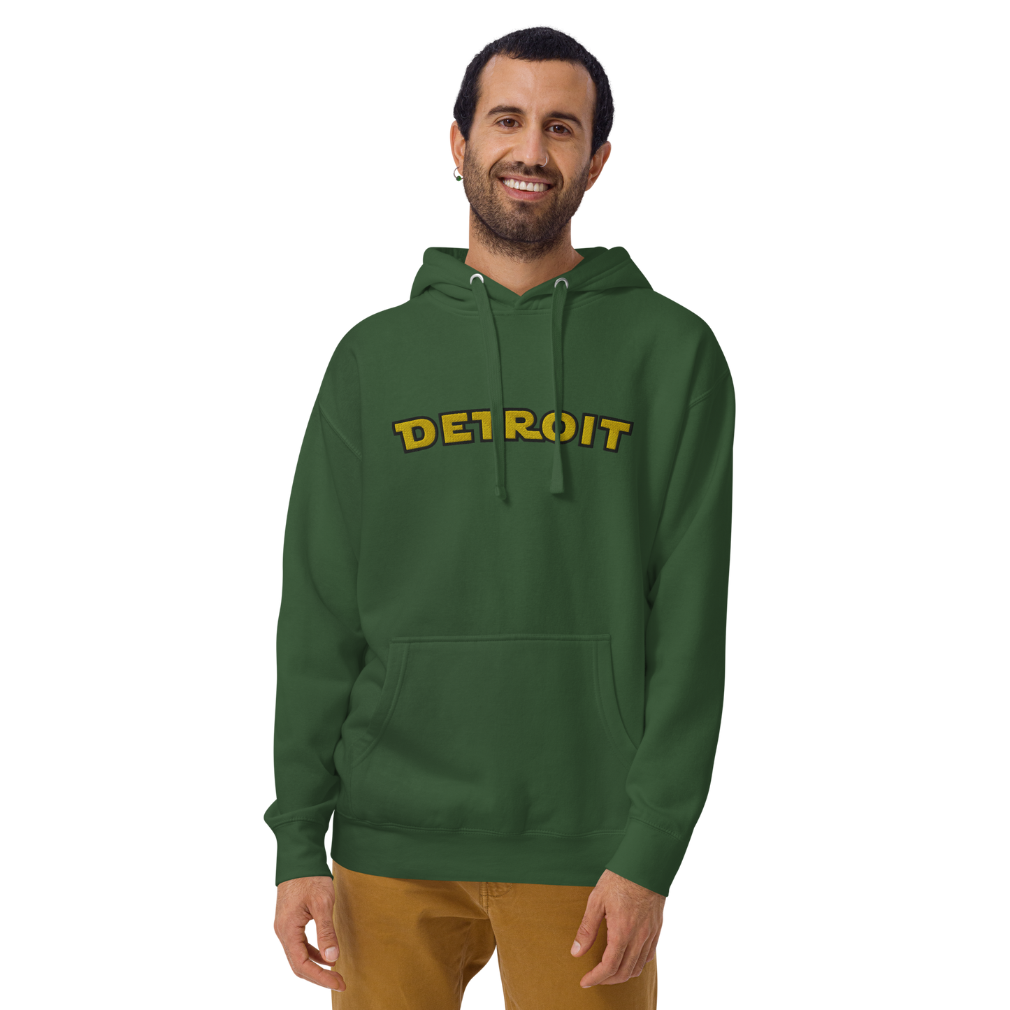 'Detroit' Unisex Premium Hoodie (Epic Sci-Fi Parody) | Embroidered