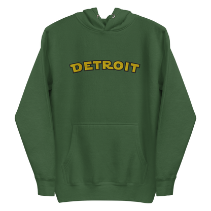 'Detroit' Unisex Premium Hoodie (Epic Sci-Fi Parody) | Embroidered