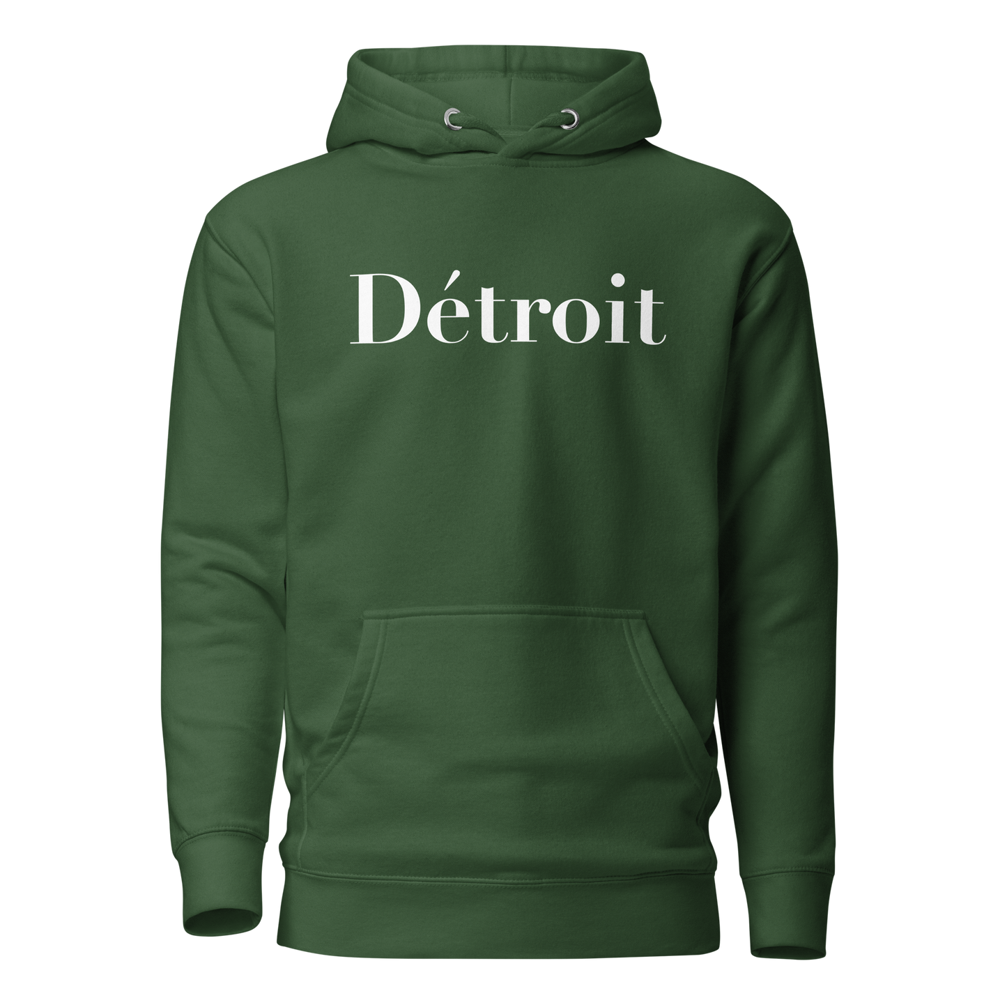 'Détroit' Unisex Premium Hoodie (Didot Font)