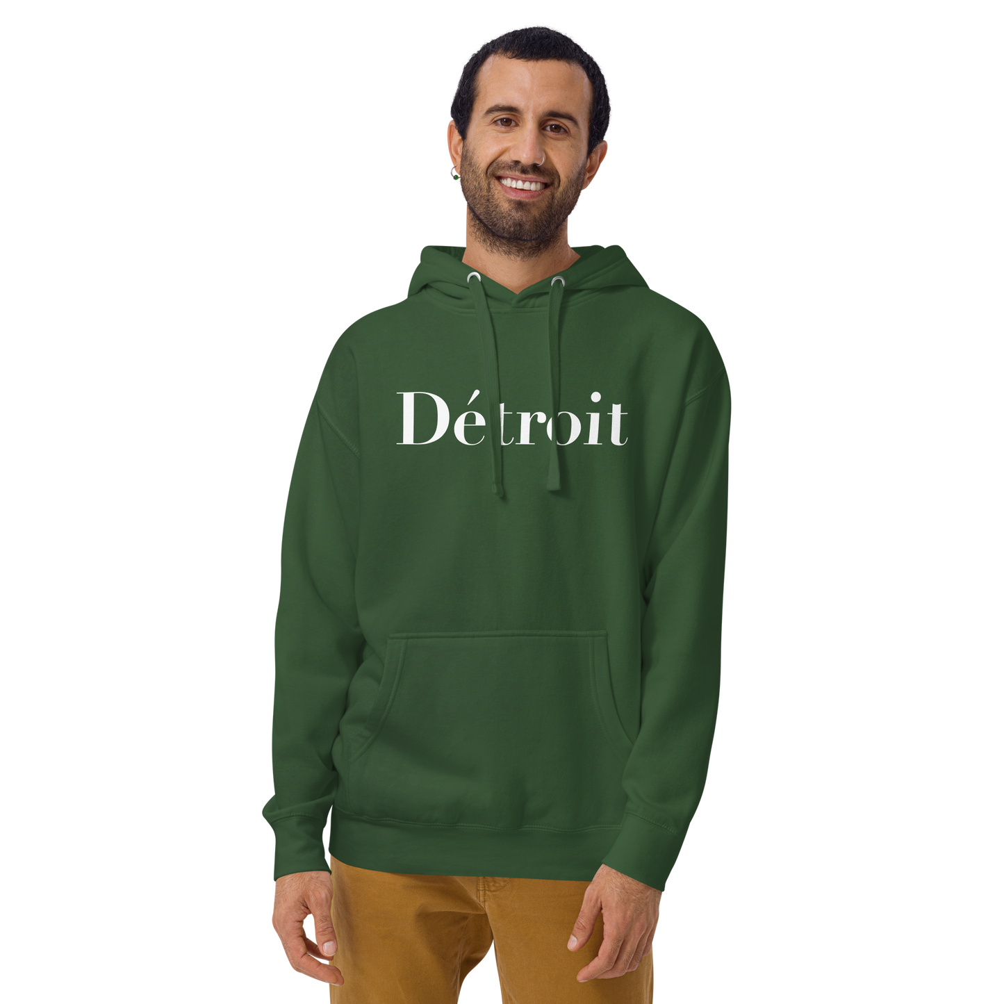 'Détroit' Unisex Premium Hoodie (Didot Font)