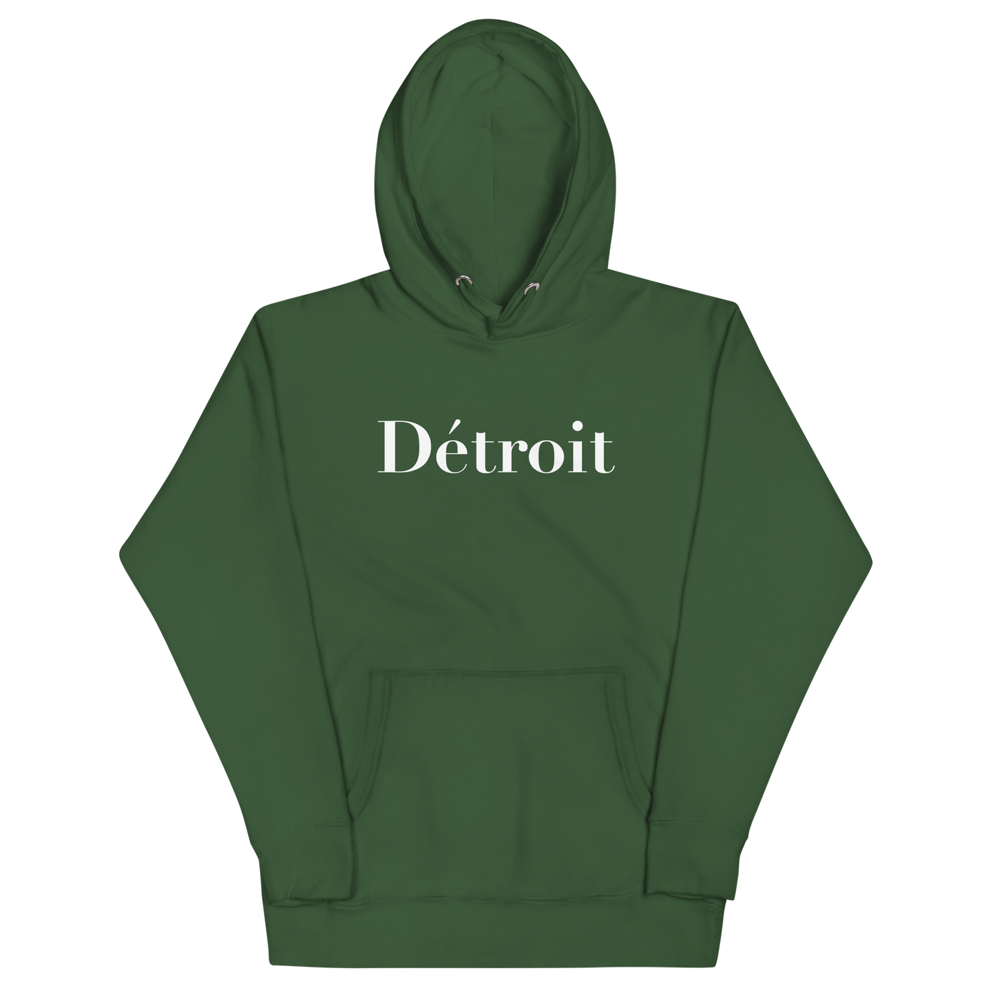 'Détroit' Unisex Premium Hoodie (Didot Font)