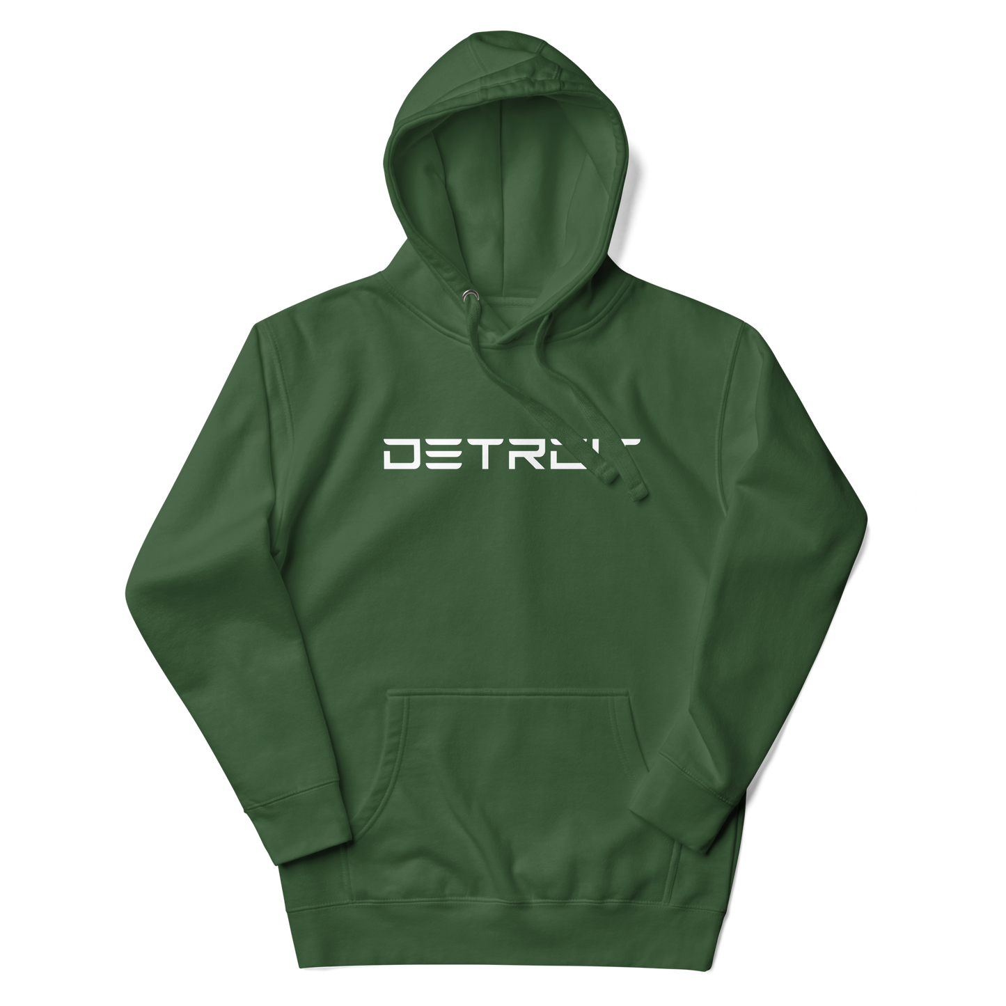 'Detroit' Unisex Premium Hoodie (Electric Font)