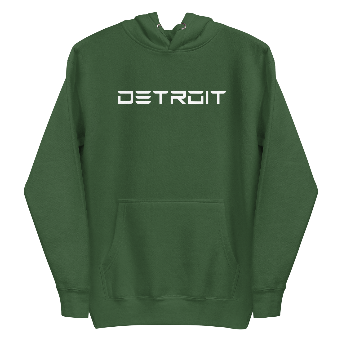 'Detroit' Unisex Premium Hoodie (Electric Font)