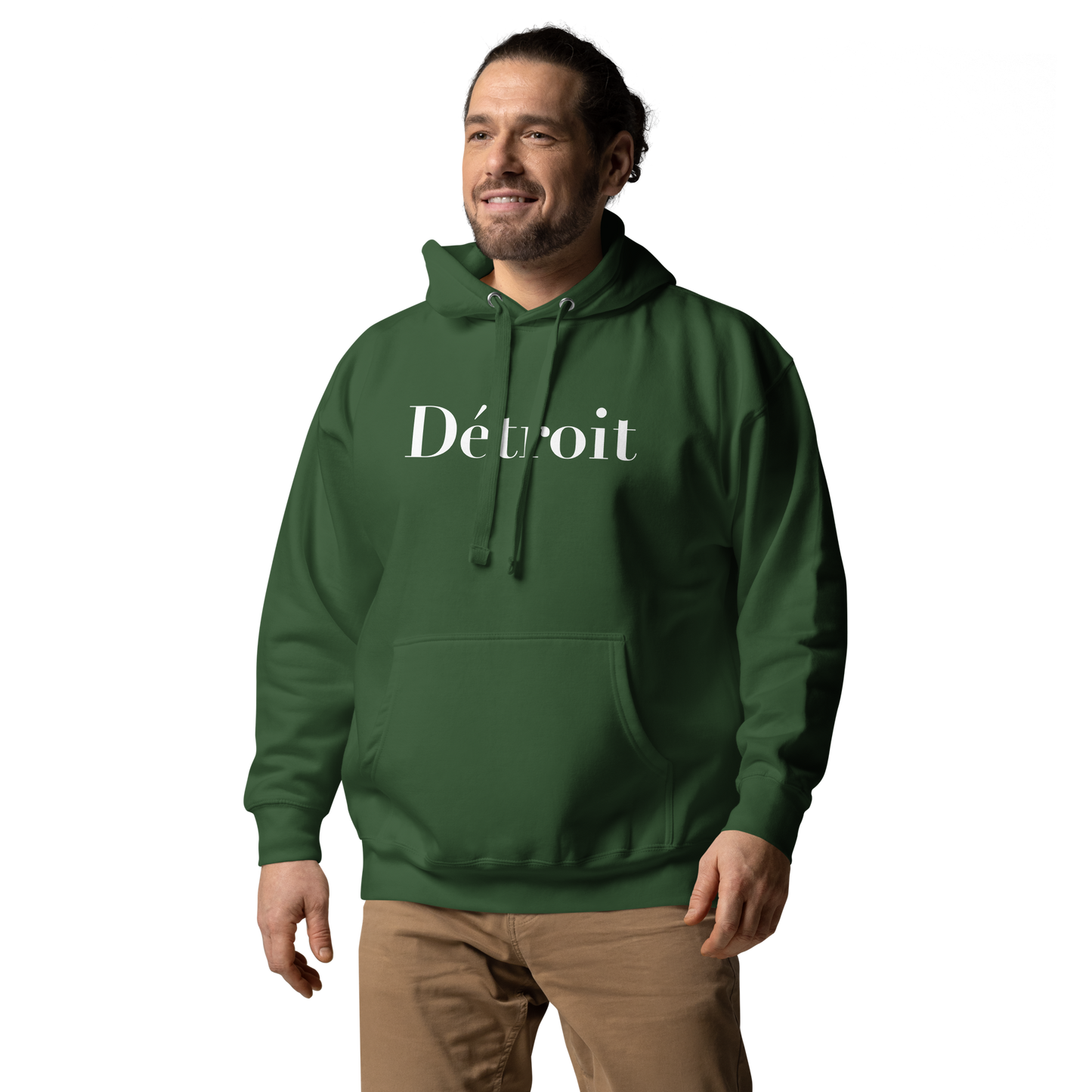 'Détroit' Unisex Premium Hoodie (Didot Font)