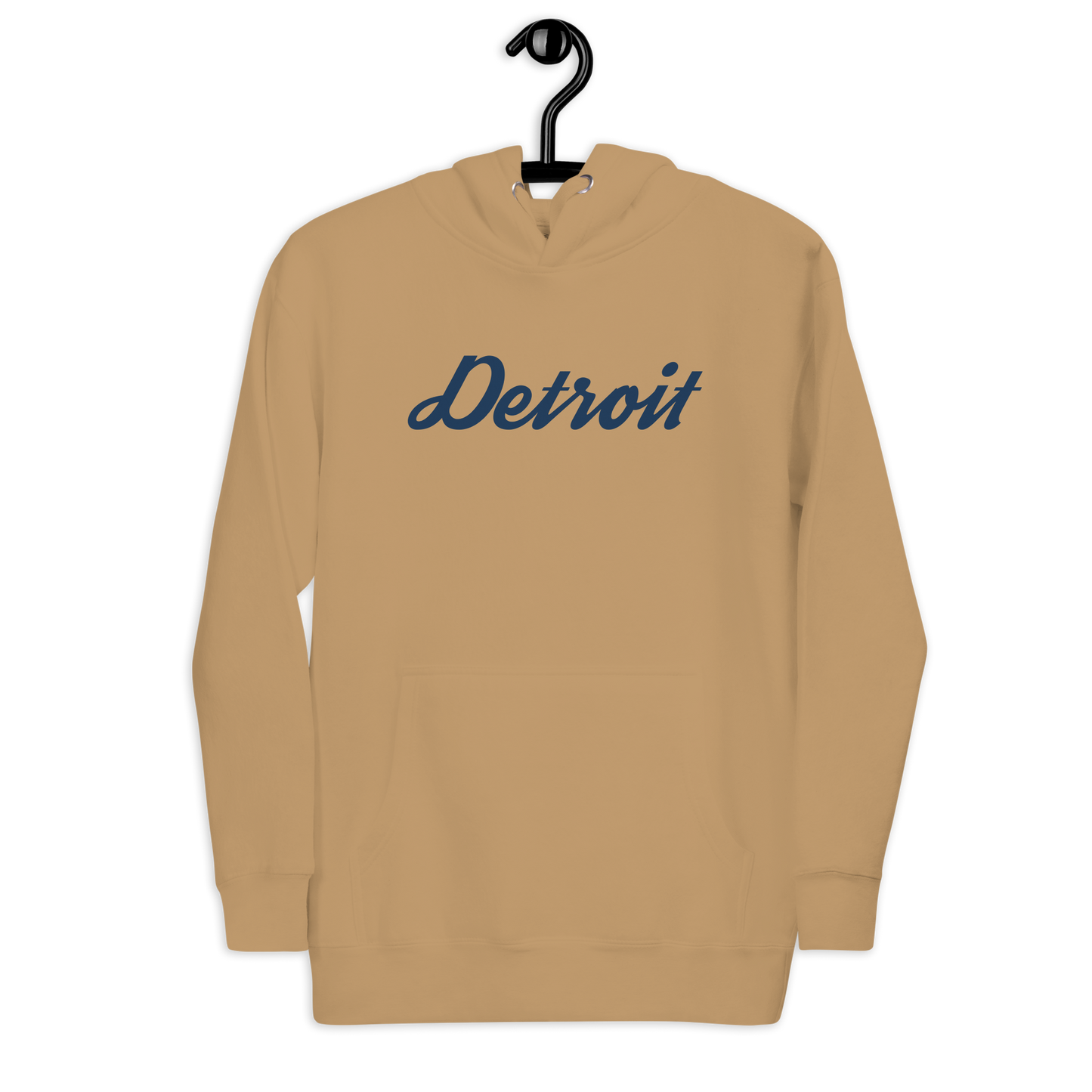 'Detroit' Unisex Premium Hoodie (Script Font)