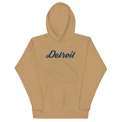 'Detroit' Unisex Premium Hoodie (Script Font)