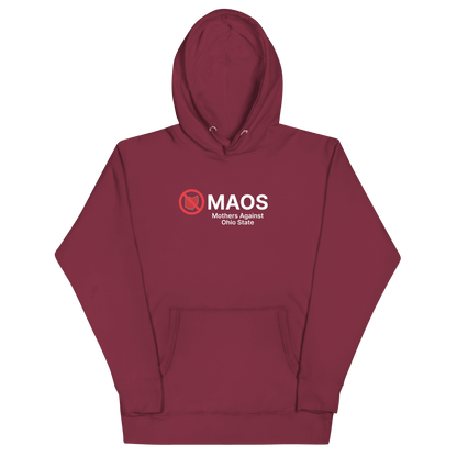 'MAOS Mothers Against Ohio State' Hoodie (Non-Profit Parody) | Unisex Premium - Circumspice Michigan