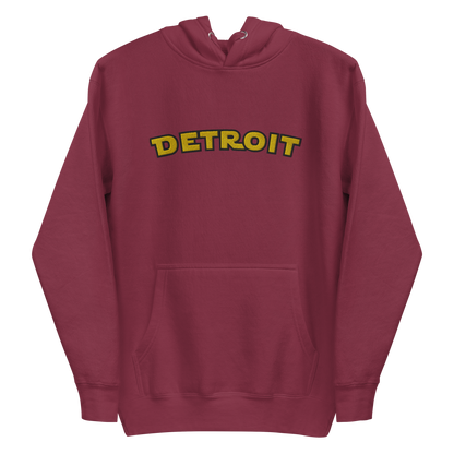 'Detroit' Unisex Premium Hoodie (Epic Sci-Fi Parody) | Embroidered