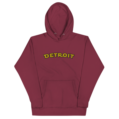 'Detroit' Unisex Premium Hoodie (Epic Sci-Fi Parody) | Embroidered