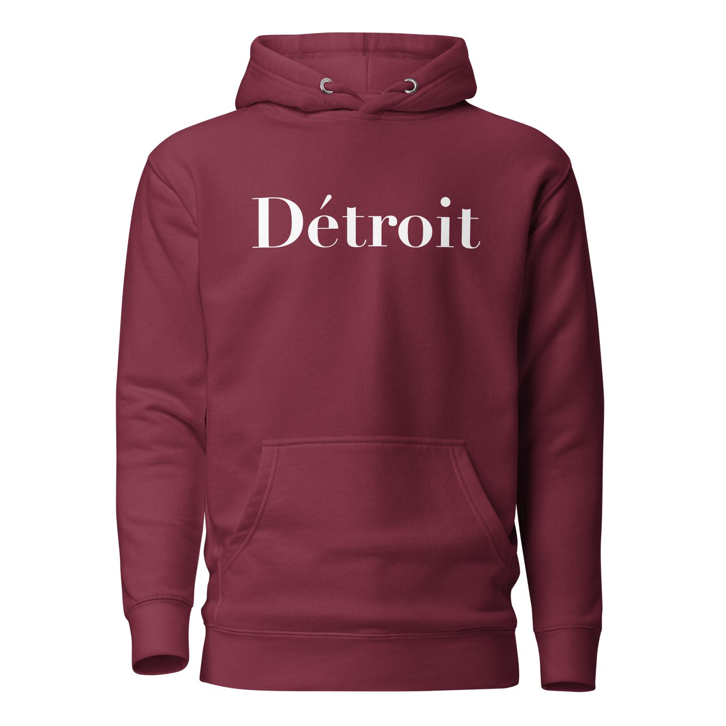 'Détroit' Unisex Premium Hoodie (Didot Font)