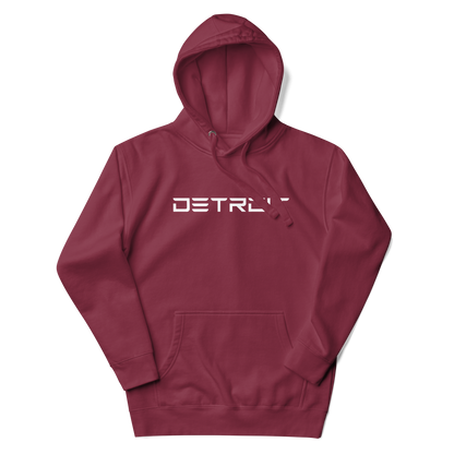 'Detroit' Unisex Premium Hoodie (Electric Font)