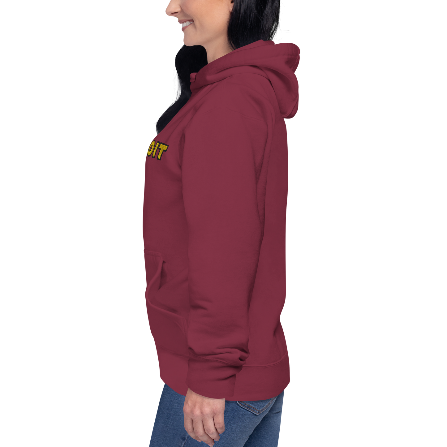 'Detroit' Unisex Premium Hoodie (Epic Sci-Fi Parody) | Embroidered