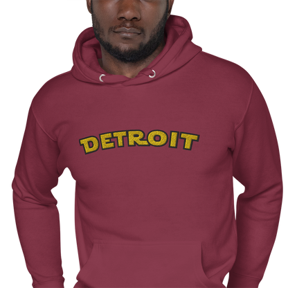 'Detroit' Unisex Premium Hoodie (Epic Sci-Fi Parody) | Embroidered