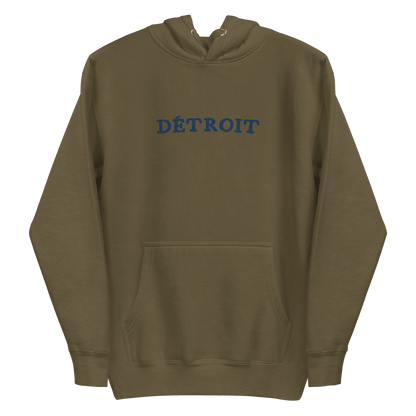 'Détroit' Hoodie | Unisex Premium - Circumspice Michigan