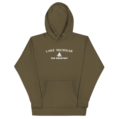 'Lake Michigan The Greatest' Unisex Premium Hoodie