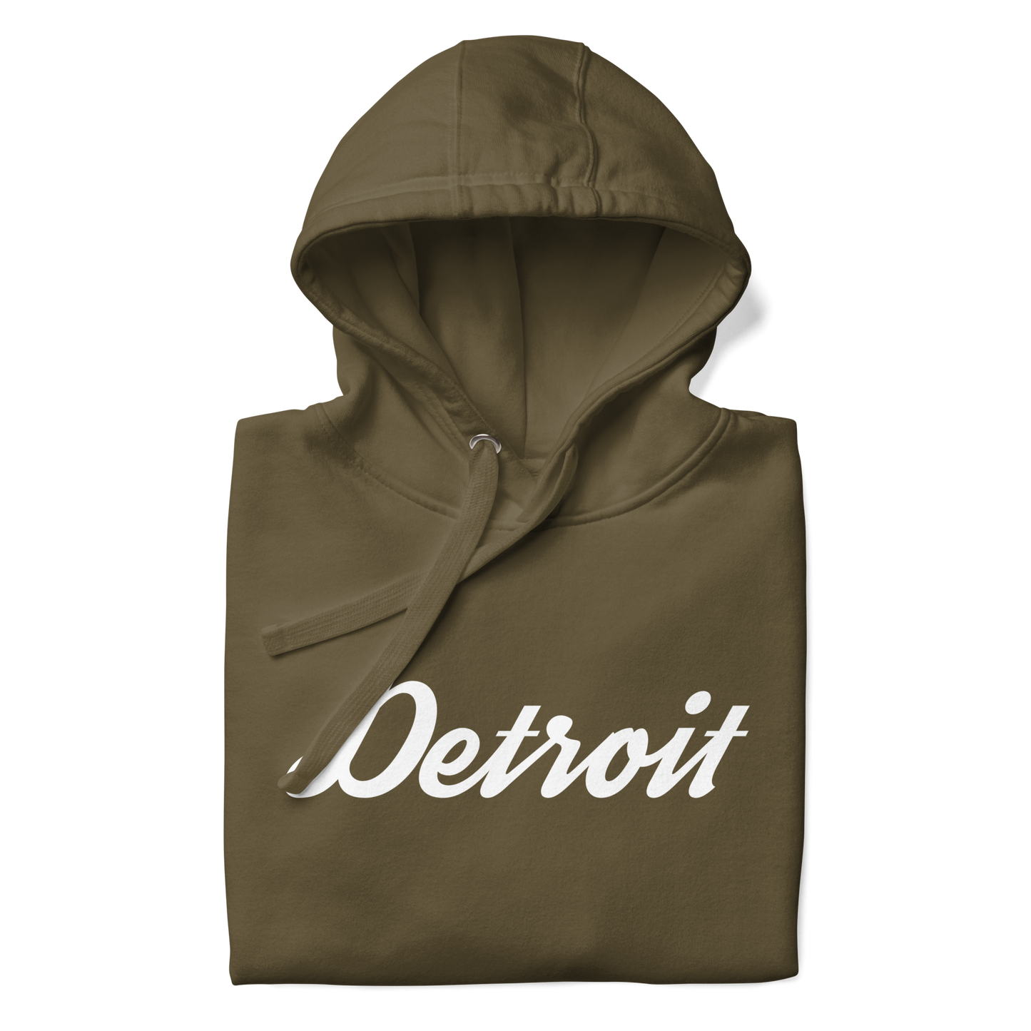 'Detroit' Unisex Premium Hoodie (Script Font)