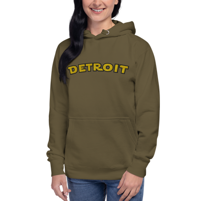 'Detroit' Unisex Premium Hoodie (Epic Sci-Fi Parody) | Embroidered