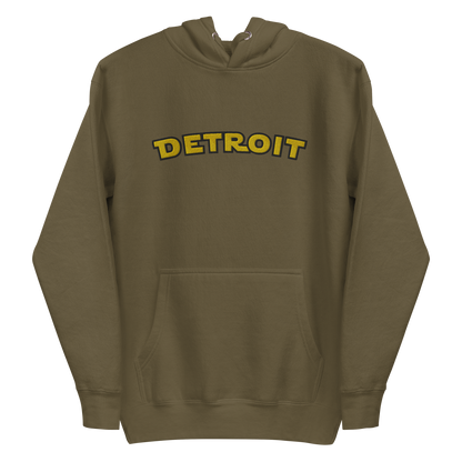 'Detroit' Unisex Premium Hoodie (Epic Sci-Fi Parody) | Embroidered