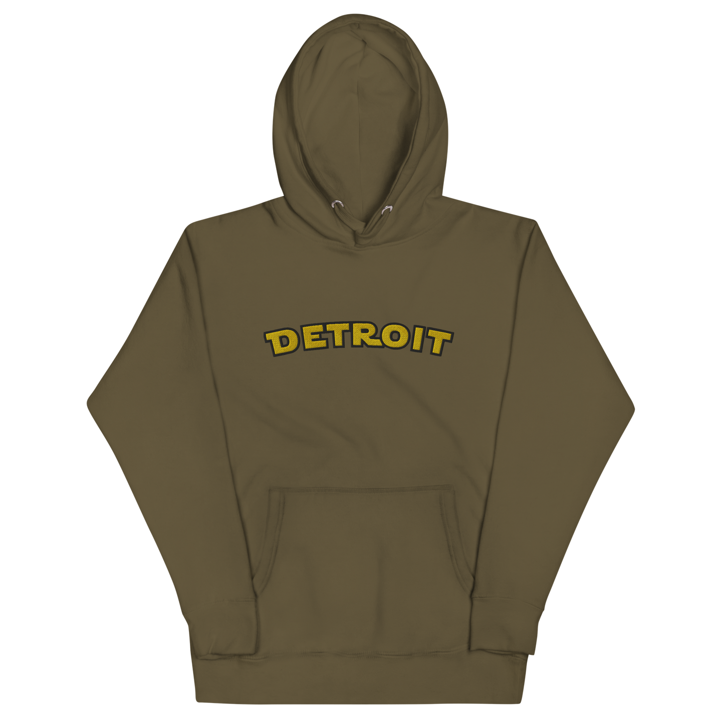 'Detroit' Unisex Premium Hoodie (Epic Sci-Fi Parody) | Embroidered