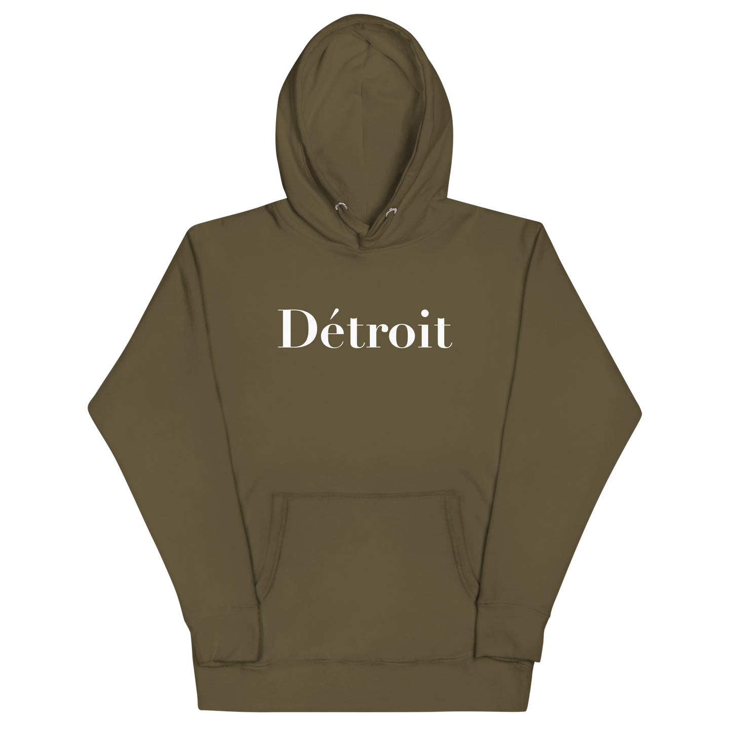 'Détroit' Unisex Premium Hoodie (Didot Font)