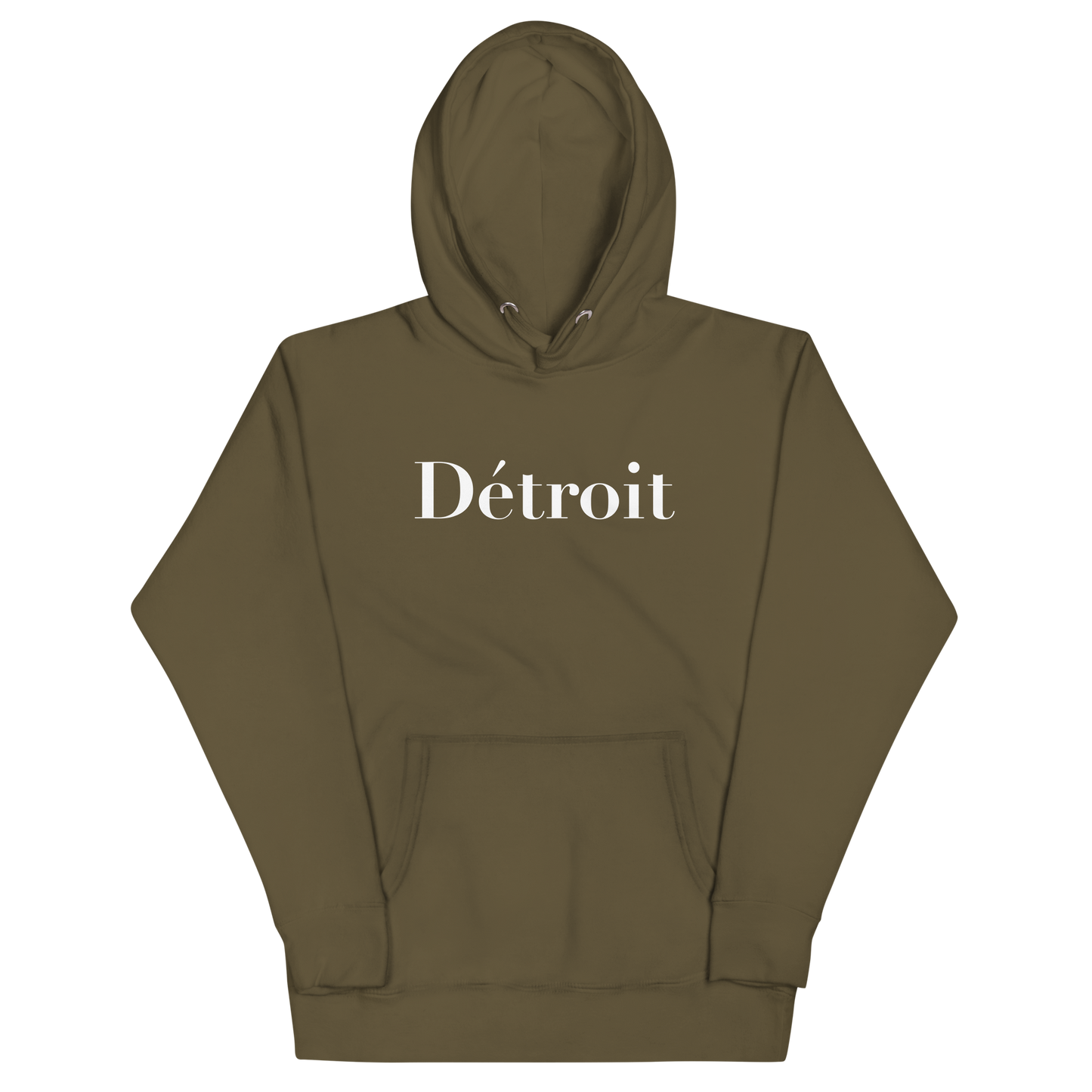 'Détroit' Unisex Premium Hoodie (Didot Font)