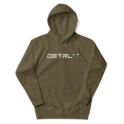 'Detroit' Unisex Premium Hoodie (Electric Font)