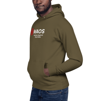 'MAOS Mothers Against Ohio State' Hoodie (Non-Profit Parody) | Unisex Premium - Circumspice Michigan