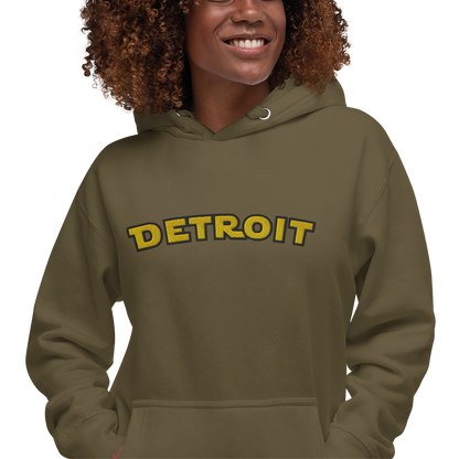 'Detroit' Unisex Premium Hoodie (Epic Sci-Fi Parody) | Embroidered