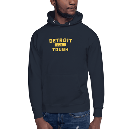 'Built Detroit Tough' Hoodie | Unisex Premium - Circumspice Michigan