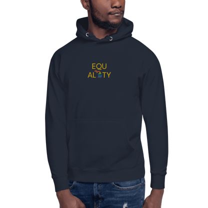 Michigan 'Equality' Premium Hoodie (w/ LGBTQ Pride Colors) | Embroidered - Circumspice Michigan