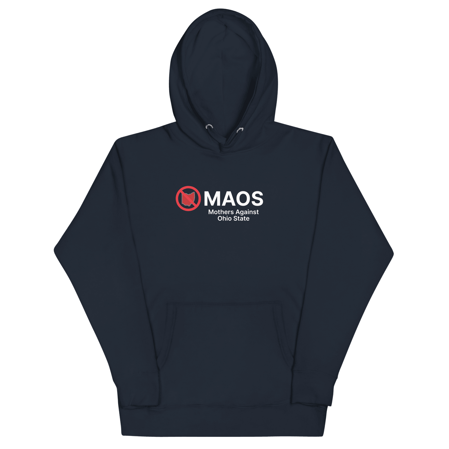 'MAOS Mothers Against Ohio State' Hoodie (Non-Profit Parody) | Unisex Premium - Circumspice Michigan