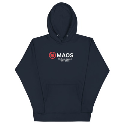 'MAOS Mothers Against Ohio State' Hoodie (Non-Profit Parody) | Unisex Premium - Circumspice Michigan