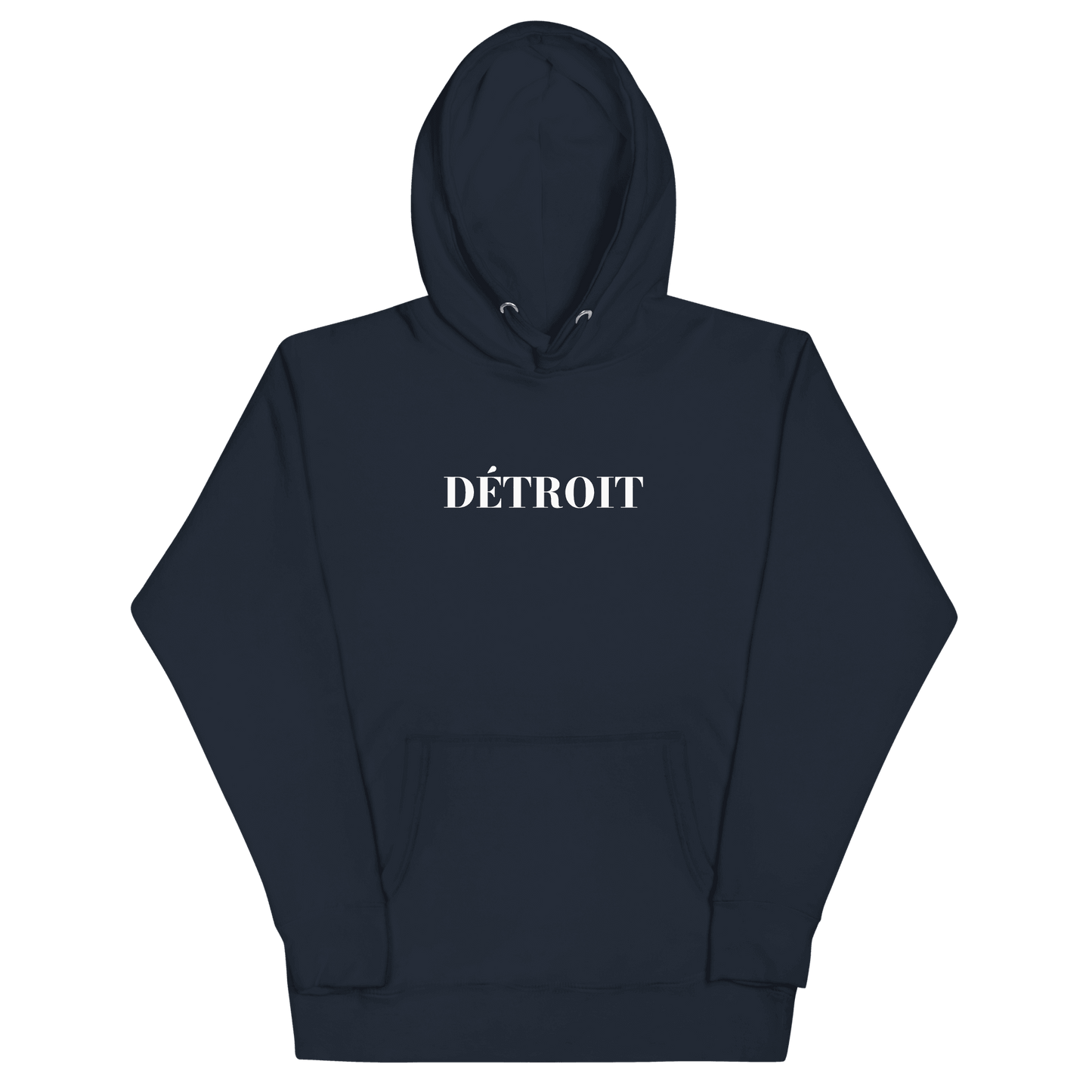 'Détroit' Hoodie (Didone Font) | Unisex Premium - Circumspice Michigan