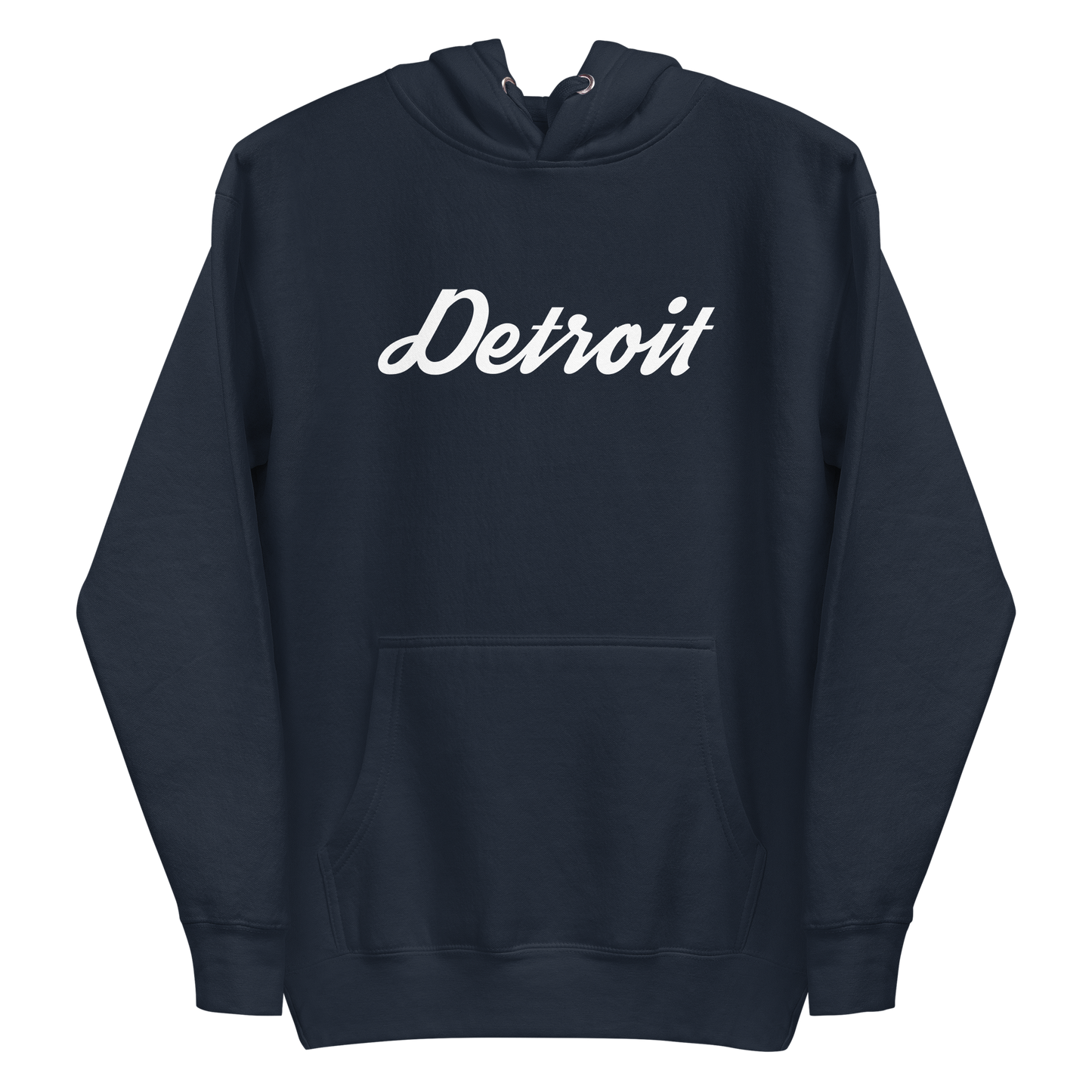 'Detroit' Unisex Premium Hoodie (Script Font)