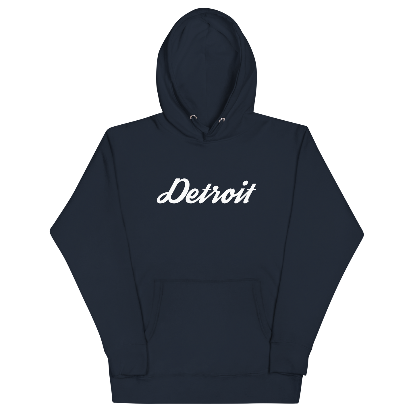 'Detroit' Unisex Premium Hoodie (Script Font)