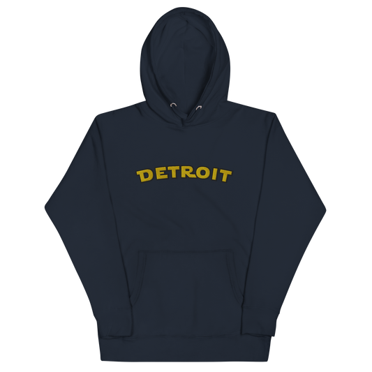 'Detroit' Unisex Premium Hoodie (Epic Sci-Fi Parody) | Embroidered