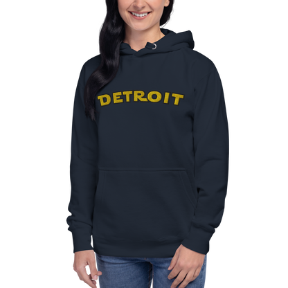 'Detroit' Unisex Premium Hoodie (Epic Sci-Fi Parody) | Embroidered