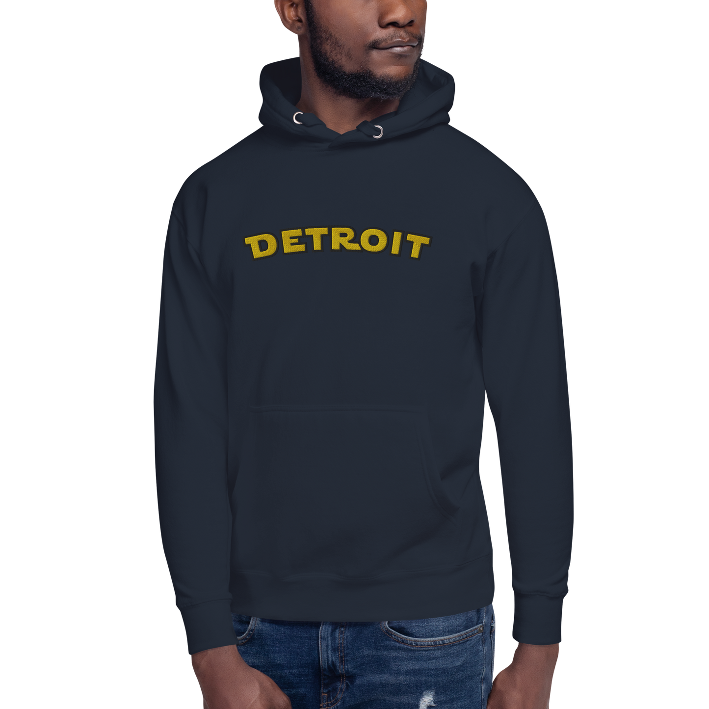 'Detroit' Unisex Premium Hoodie (Epic Sci-Fi Parody) | Embroidered