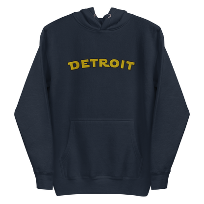 'Detroit' Unisex Premium Hoodie (Epic Sci-Fi Parody) | Embroidered