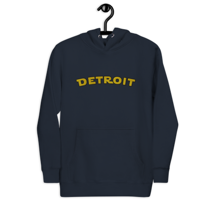 'Detroit' Unisex Premium Hoodie (Epic Sci-Fi Parody) | Embroidered